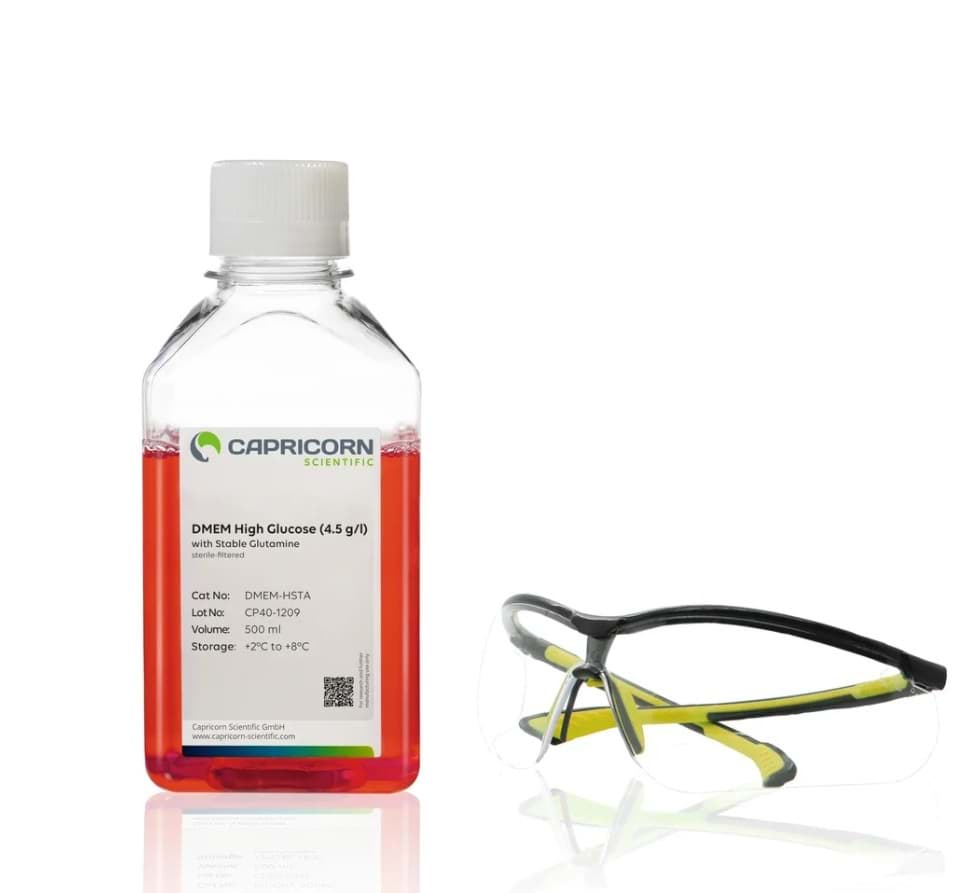 Picture of DMEM High Glucose (4.5 g/l), with Stable-Glutamine, Sterile filtered - 500 ml